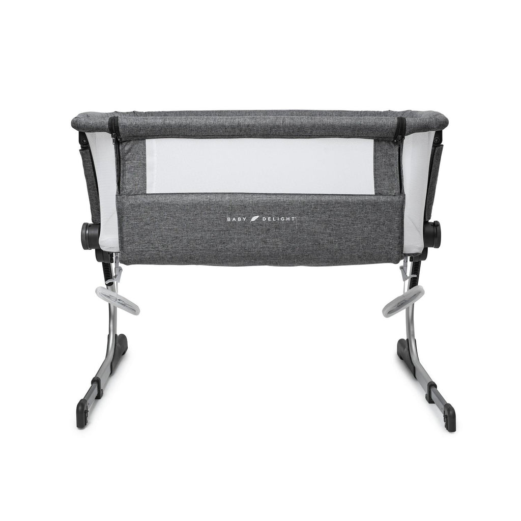 Baby Delight Beside Me Dreamer Bassinet &amp; Bedside Sleeper. Charcoal Tweed. Ages 0-5 Months (Unisex)