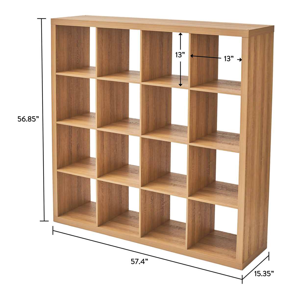 Better Homes & Gardens 16 Cube Storage Organizer, Acorn