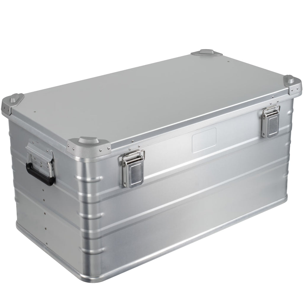 Crossover Aluminum Overland Storage, Trunk, Metal Cargo Case, Storage Box (147L X-Large, Black)