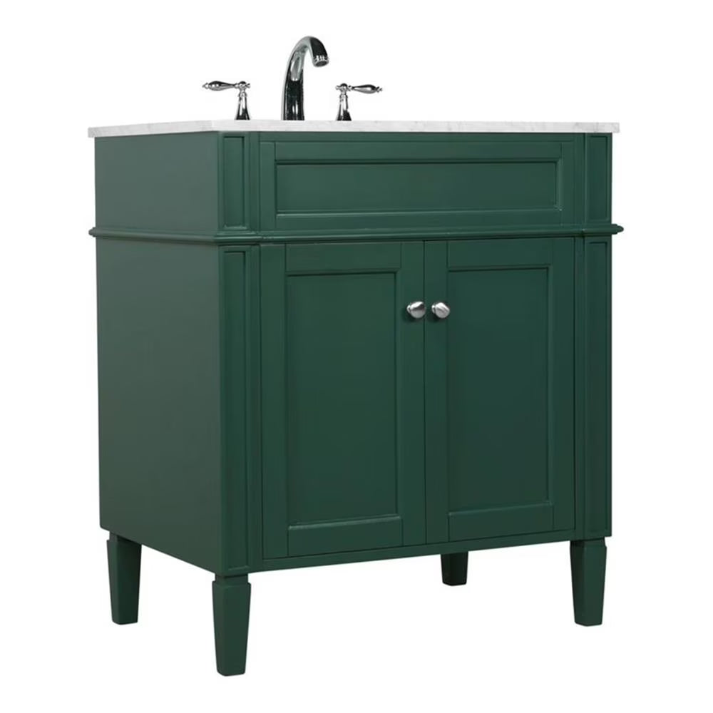 Elegant Kitchen and Bath 30 inch Single bathroom vanity in Grey