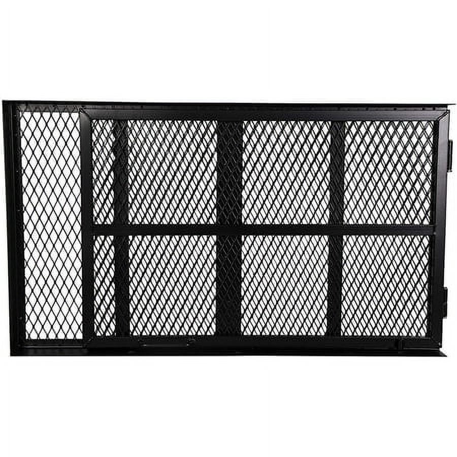 HECASA 500lbs Carrier Hitch Mounted Cargo Folding Scooter and Wheelchair Carrier Mobility Rack with Loading Ramp
