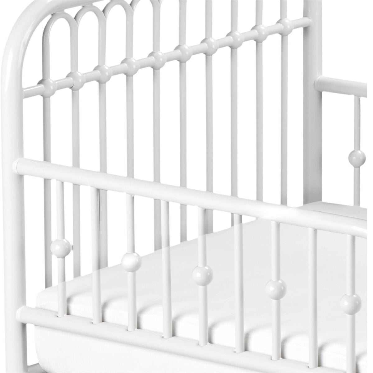 Little Seeds Monarch Hill Ivy Metal Toddler Bed, Gold
