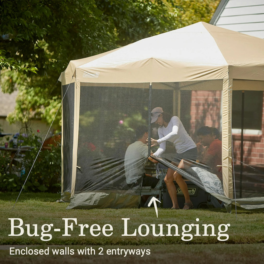 Coleman Back Home? 15 x 13 Screen Canopy Tent