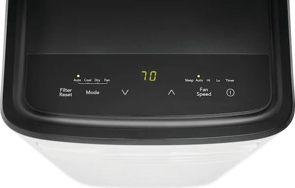 Frigidaire 8,000 BTU Portable Air Conditioner with Dehumidifier Mode for Rooms up to 150 Sq. Ft., White
