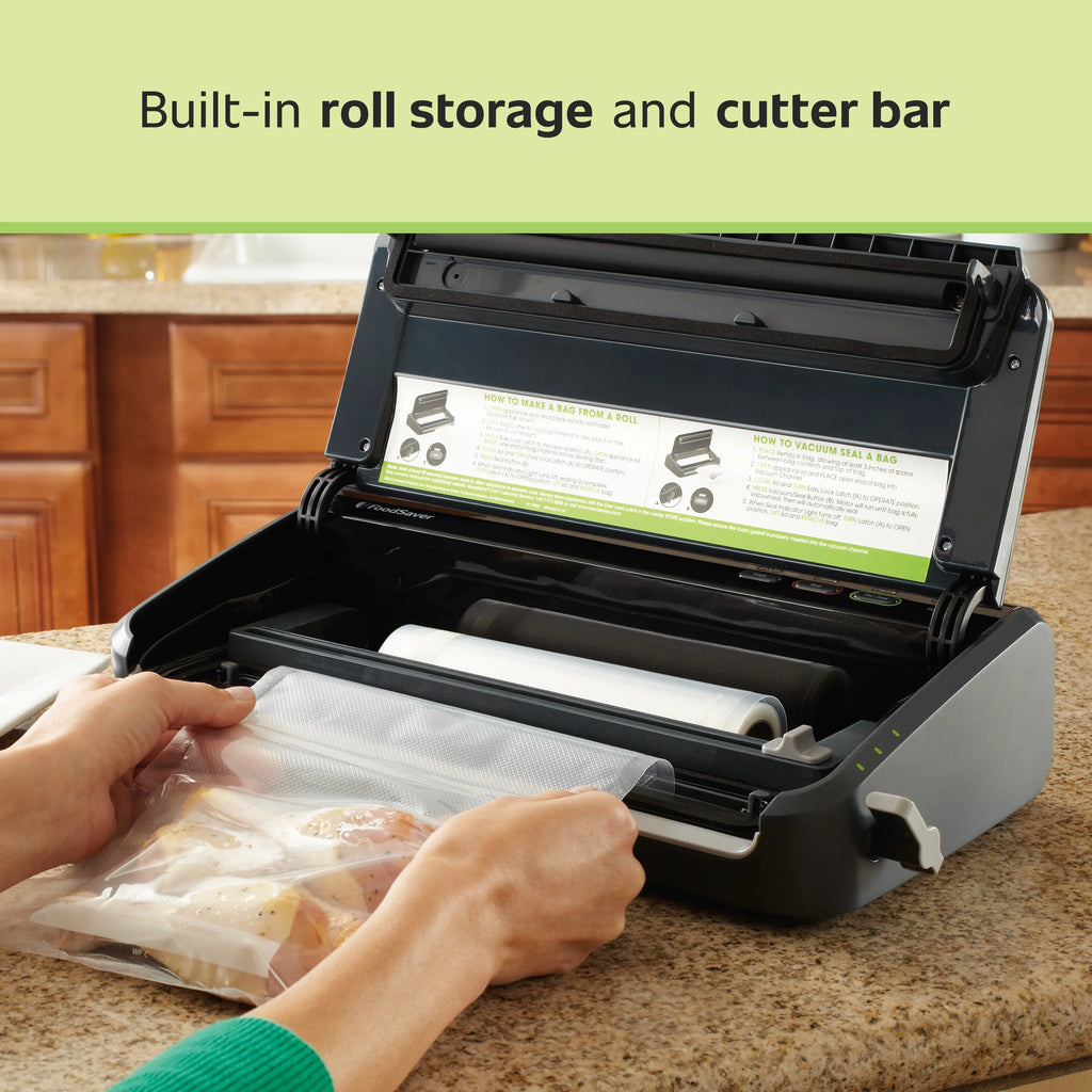 FoodSaver FM2100-000 Vacuum Sealing System for Food Preservation