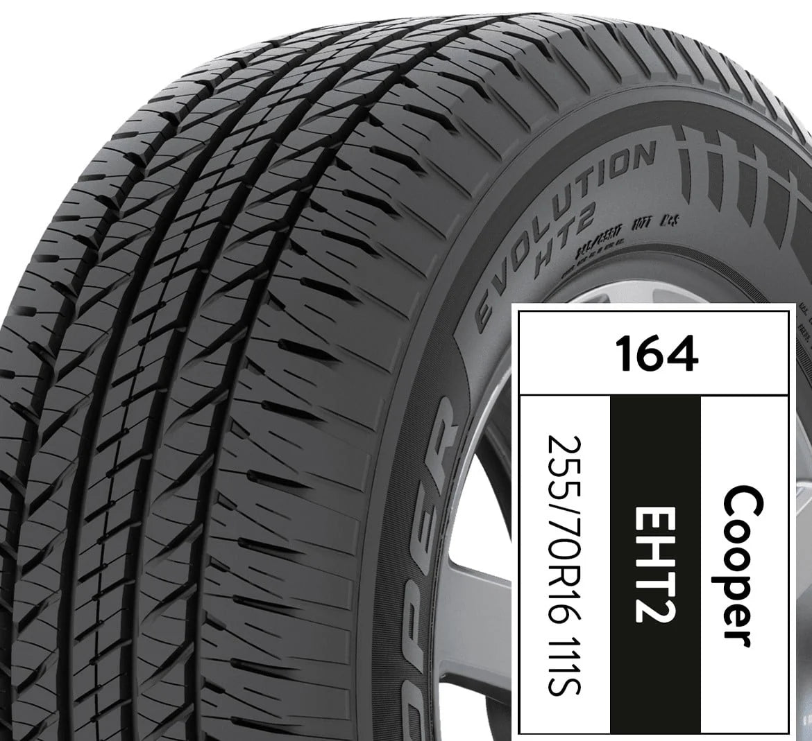 Cooper Evolution HT2 255/70R16 111S All-Season Tire