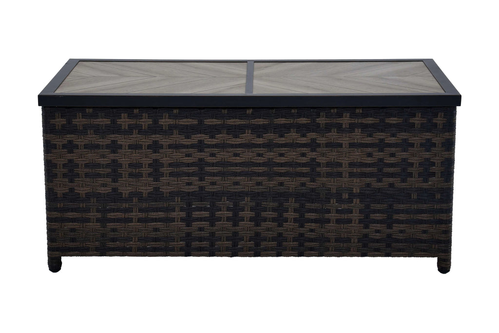 Better Homes & Gardens Rockport Ceramic Tile Outdoor Coffee Table, Brown