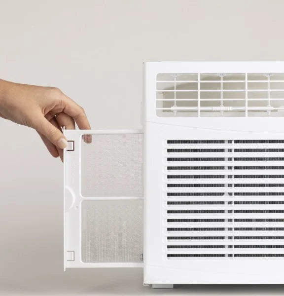 GE? 5,000 BTU Mechanical Window Air Conditioner for Small Rooms up to 150 sq ft.