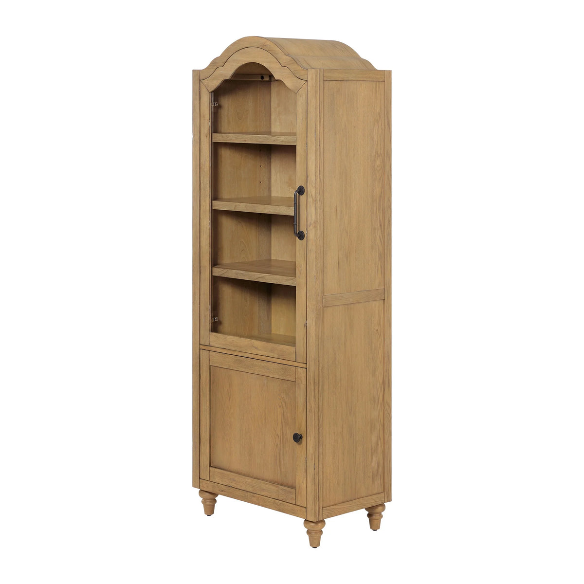 The Pioneer Woman Dining Hutch Cabinet, Medium Brown Finish