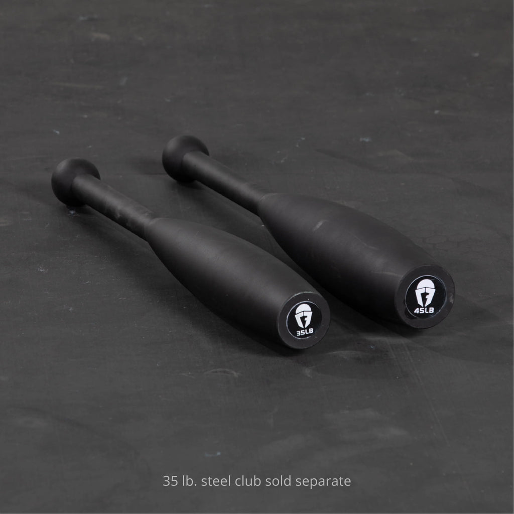 Titan Fitness 45 LB Steel Club for Functional Grip Strength Training