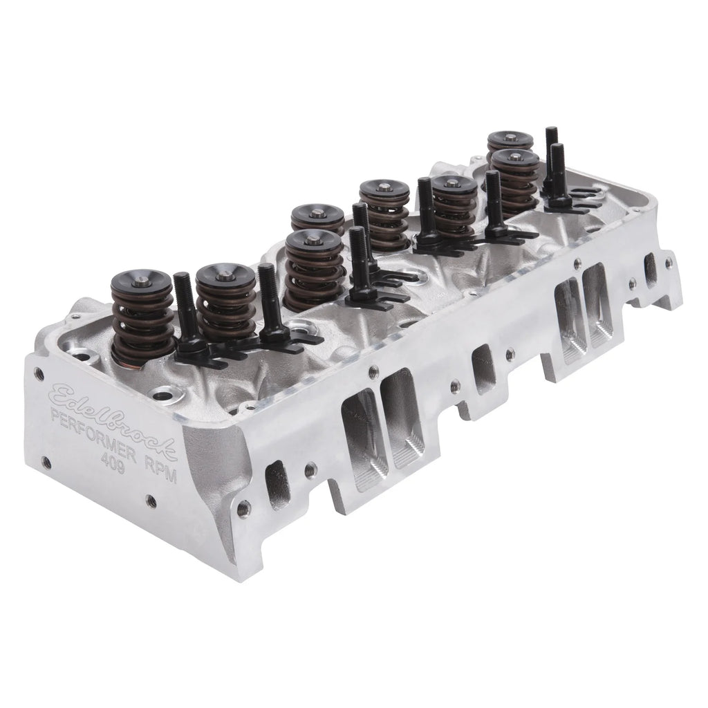 Edelbrock Chevy 348/409 Performer RPM Cylinder Head - Assm