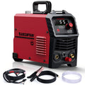 ARCCAPTAIN 55A Plasma Cutter, Non-Touch Pilot ARC High-Frequency Air Plasma Cutting Machine, 110/220V Dual Voltage IGBT Inverter, 1/2" Clean Cut, Post Flow,2T/4T, and 1/4" - 18 NPT, for Beginners DIY
