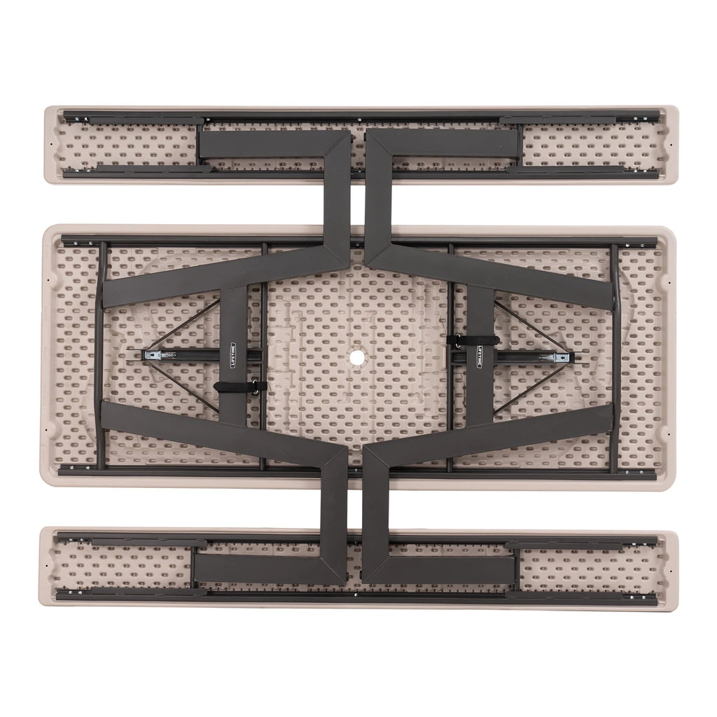 Lifetime 6-Foot W-Frame Desert Sand - HDPE Folding Picnic Table (60364)