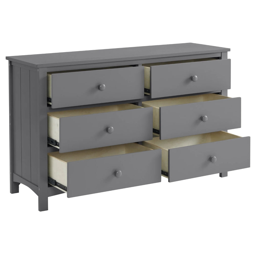Oxford Baby Universal 6-Drawer Dresser, Snow White