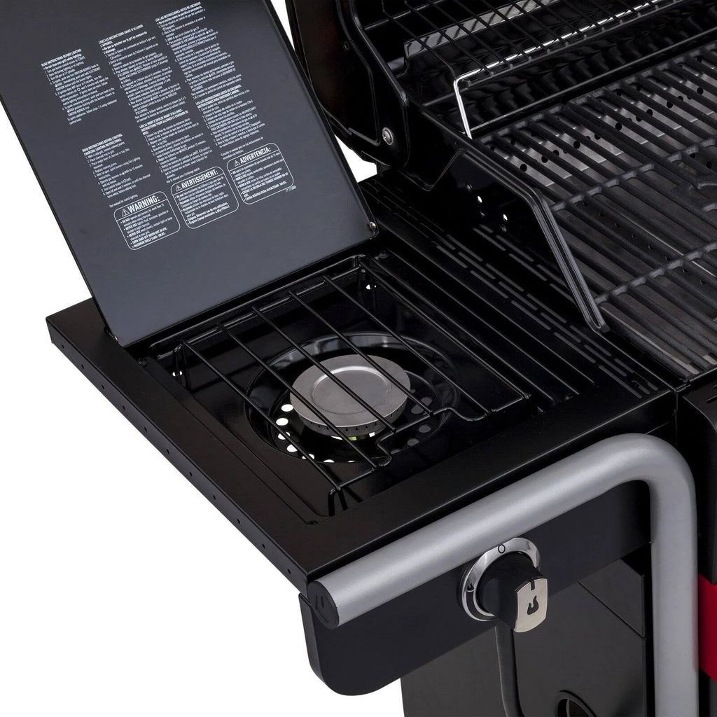 Gas2Coal 4-Burner LP Gas & Charcoal Outdoor Combination Grill