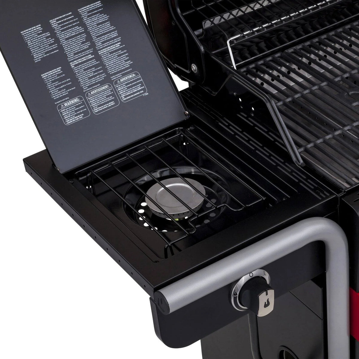 Gas2Coal 4-Burner LP Gas & Charcoal Outdoor Combination Grill