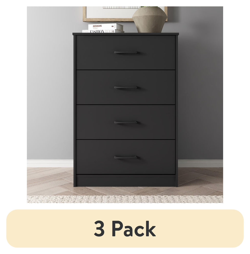 Mainstays Ardent 4 Drawer Dresser, Euro Oak