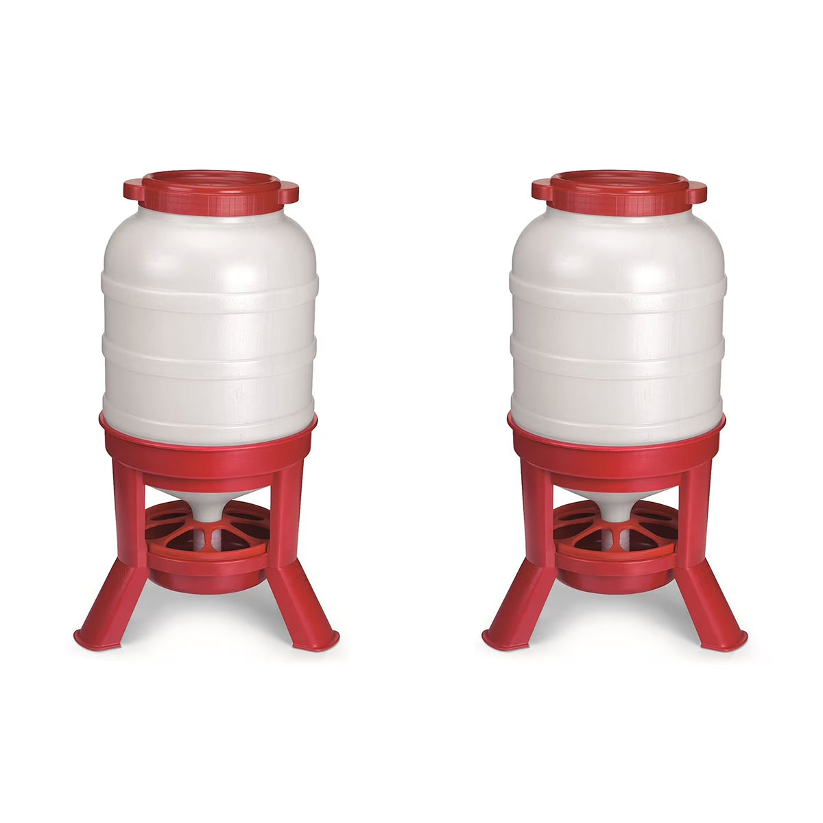 Little Giant Plastic Dome Poultry Feeder 60 Lbs.
