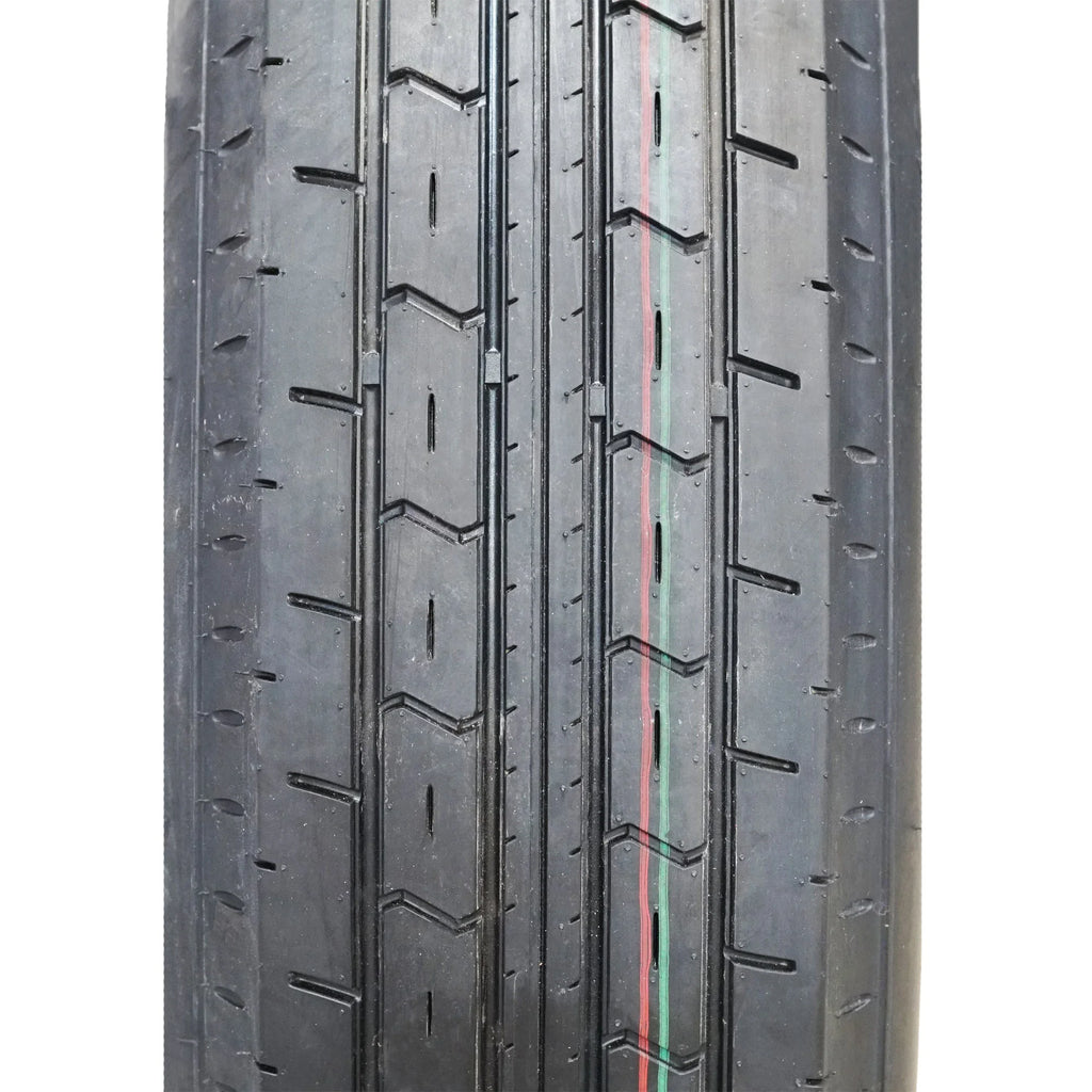 Trailquest 15" 10 ply Radial Trailer Tire & Wheel - ST 225/75R15 5 Lug (Silver Mod), 5x5 Bolt Pattern