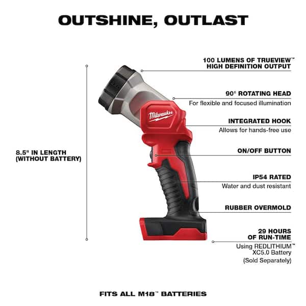 M18 18V Lithium-Ion Cordless Combo Kit (8-Tool) with Titanium Drill Bit Set (23-Piece)