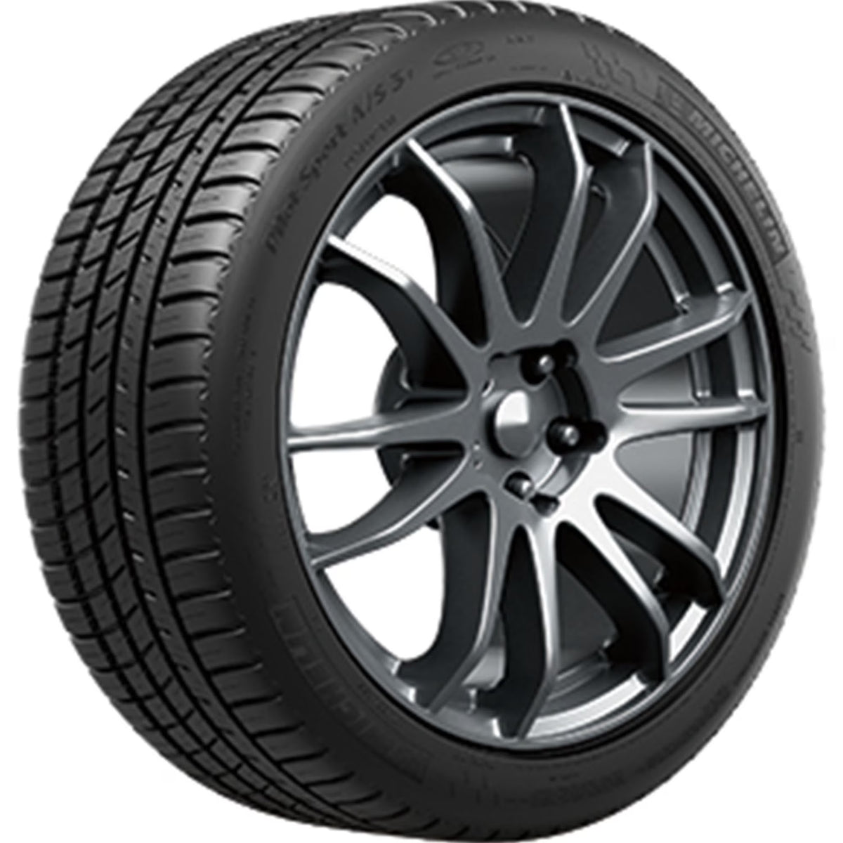 Michelin Pilot Sport A/S 3+ All-Season 255/35ZR19/XL 96Y Tire Fits: 2013 Audi A4 Quattro Premium Plus, 2009-14 Audi A4 Base