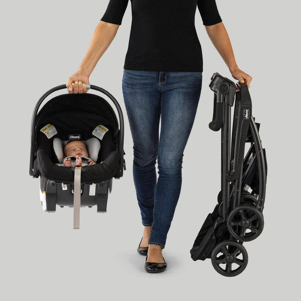 Chicco KeyFit Caddy Frame Stroller - Black (Black). New
