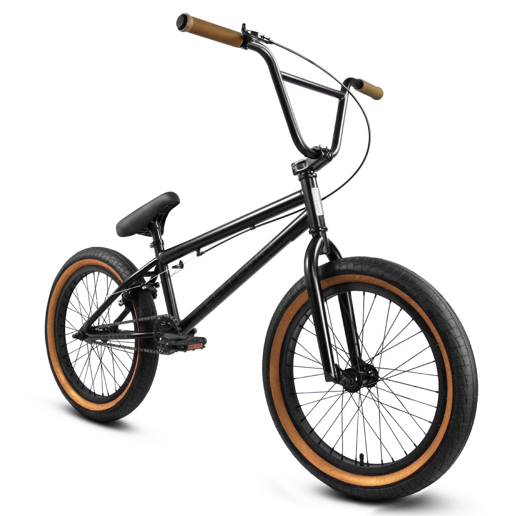 Elite BMX Bicycle 20” Freestyle Bike - Stealth Blue Purple Ideal for Ages 7 to 18 Years