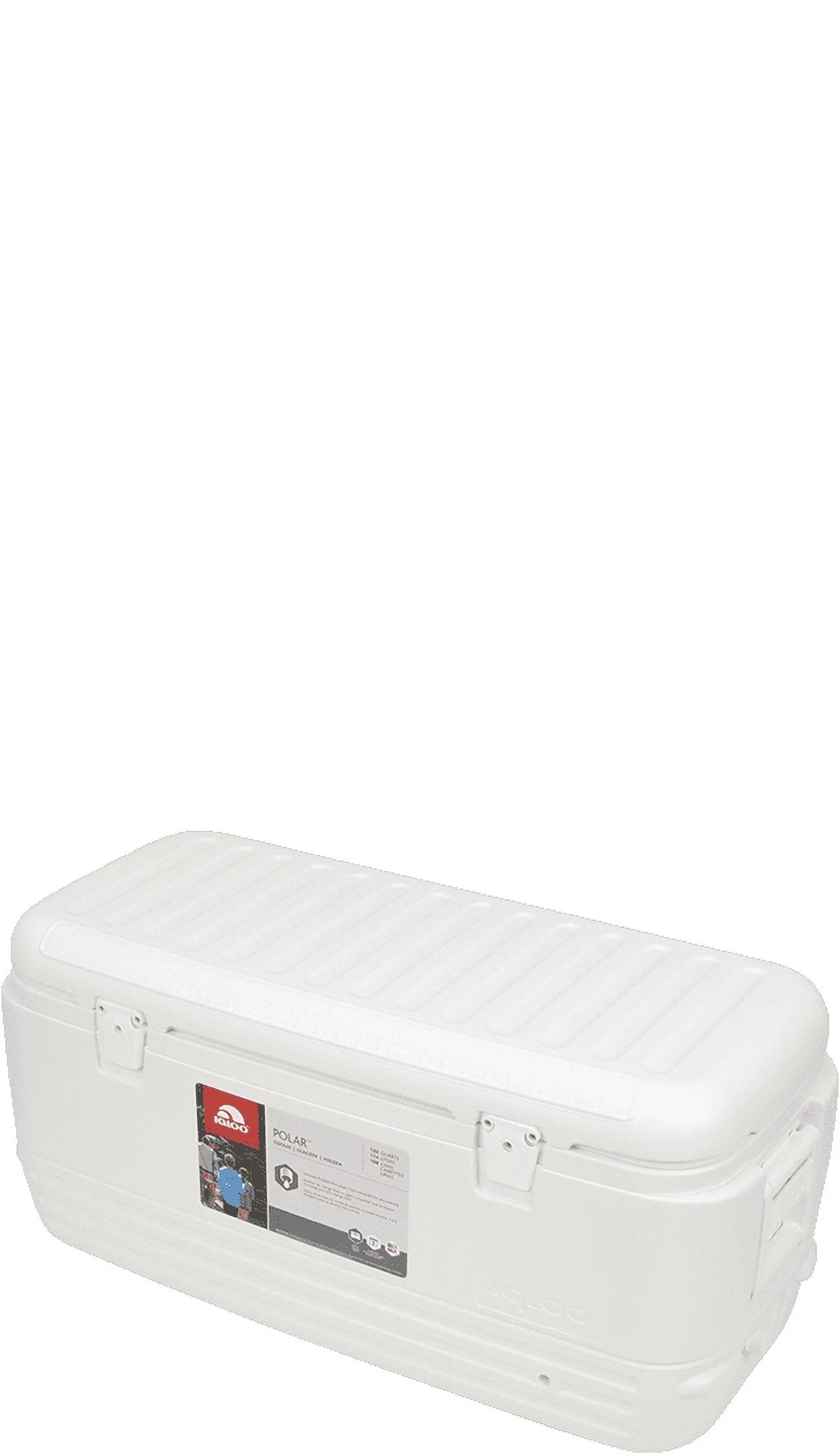 Igloo 120 qt. Quick & Cool Polar Ice Chest Cooler, White