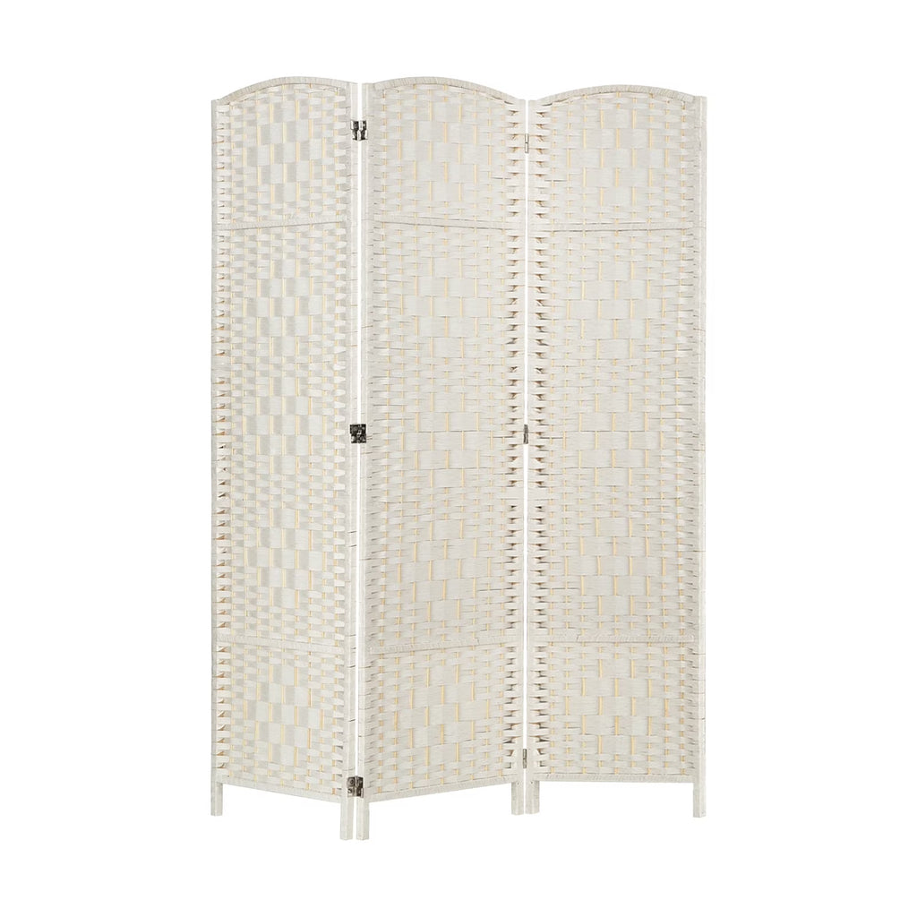 3-Panel Room Divider, 6 ft Office Partition Walls Wood Divider Folding Portable Privacy Screen, Room Dividers and Folding Privacy Screens for Home, Room Separator Wall Dividers,Black