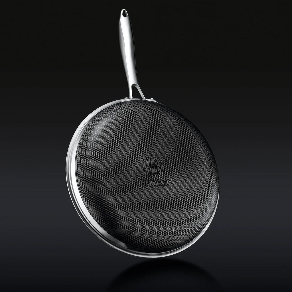 Hybrid Fry Pan Set With Lids, 6-pc