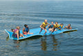 Layer Floating Oasis Water Pad 9 x 6 Water Sports Mat Float Island Utility Mats Floating Mat