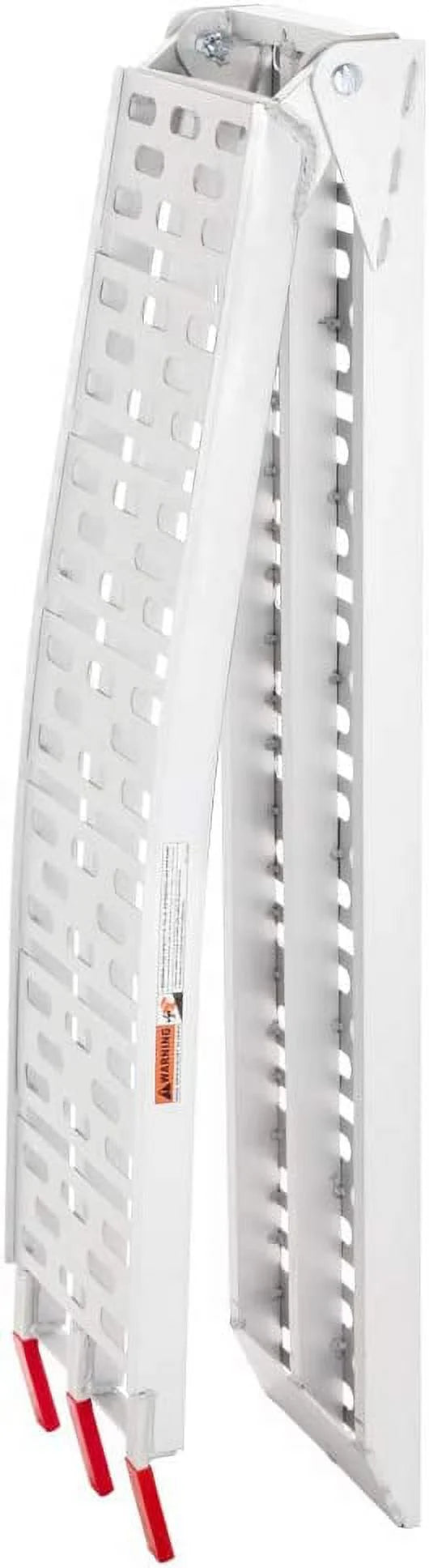 TUFFIOM Aluminum Truck Ramp N/A 7ft Aluminum Folding 1500 lb Maax Load - Silver