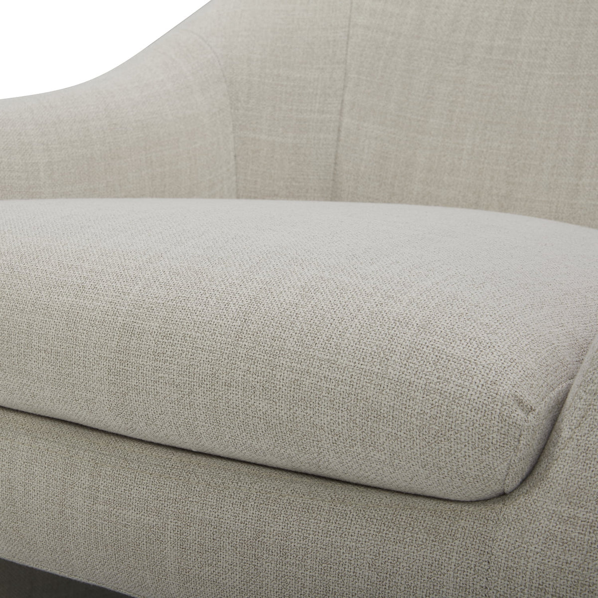 Better Homes & Gardens Emerson Curvy Accent Chair, Truffle Brown Boucle