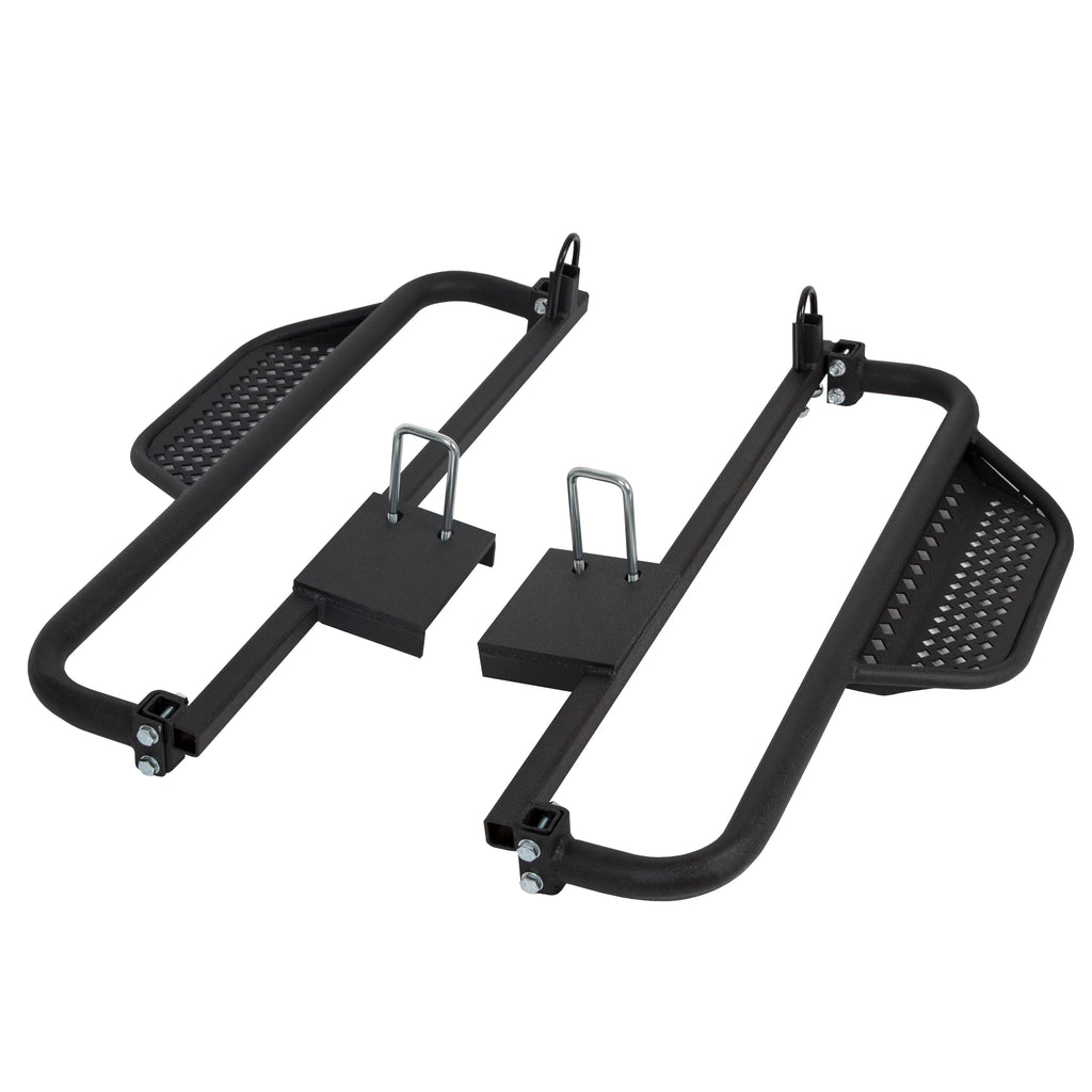 Kojem Steel Armor Nerf Bars With Brackets Step Down for Club Car DS Golf Carts 1982-UP (will not fit 2004-Up Club Car ��