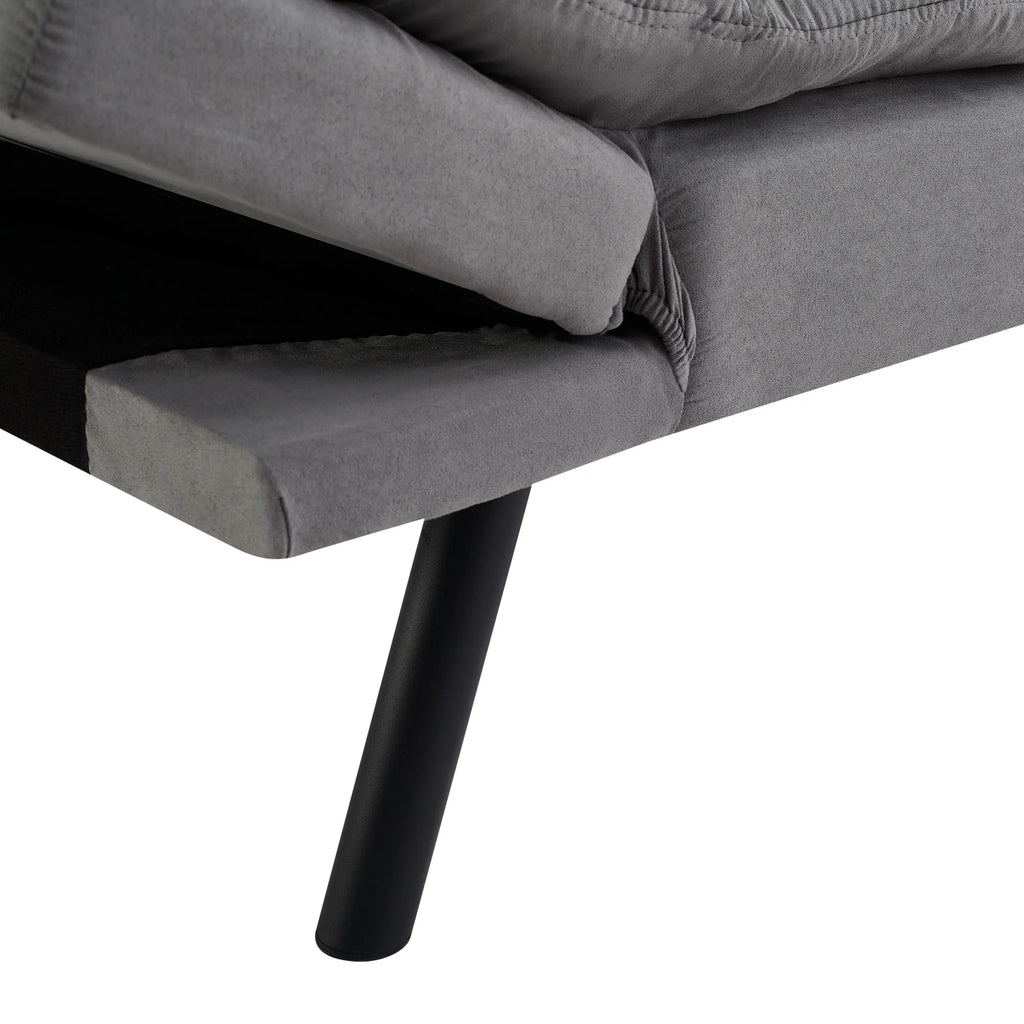 Mainstays Memory Foam Futon with 72",Black