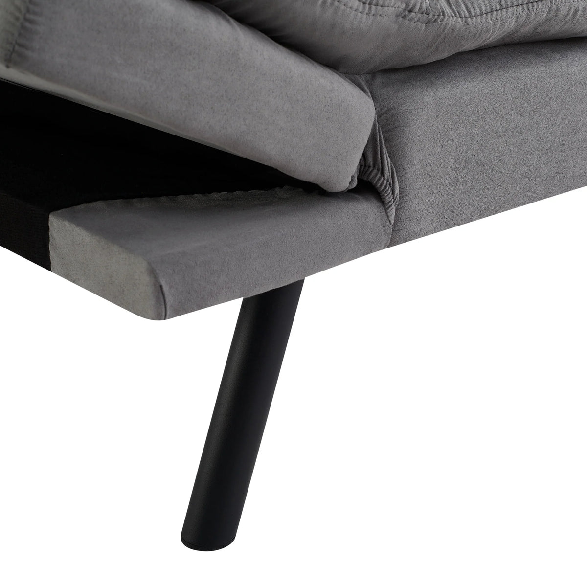 Mainstays Memory Foam Futon with 72",Black