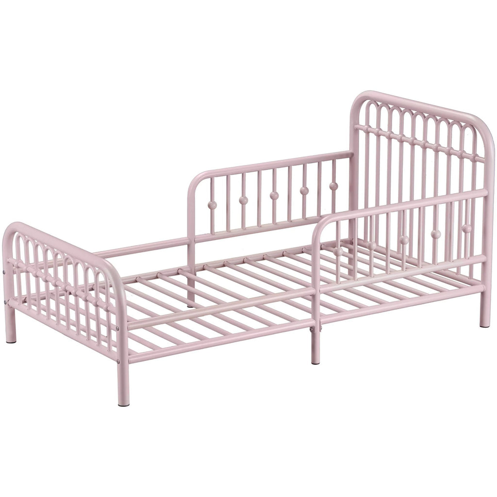 Little Seeds Monarch Hill Ivy Metal Toddler Bed, Gold