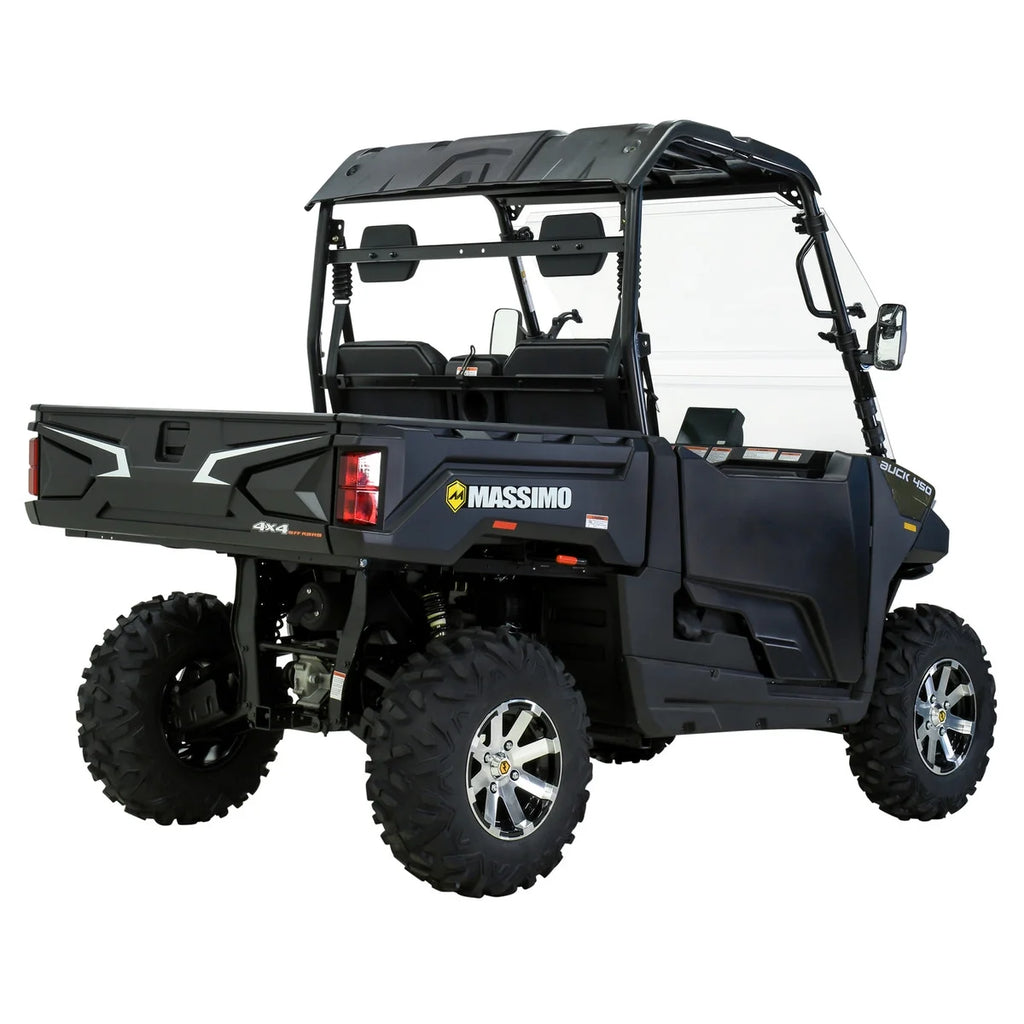 Massimo Buck 450 Side by Side UTV, EFI, 4 Stroke, 325cc, 25.5 HP, 4X4, 3000lb Winch - Red
