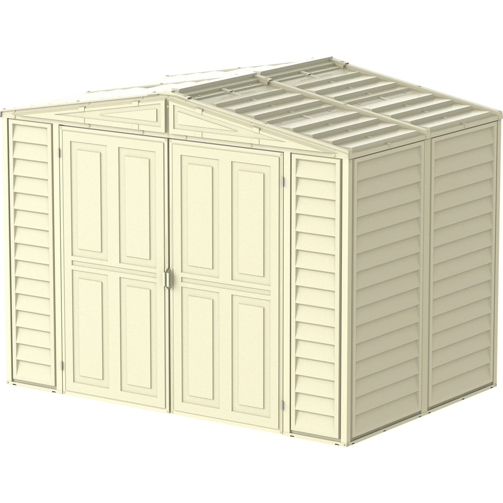 Duramax 8ft x 5.5ft Duramate Vinyl Shed with Foundation