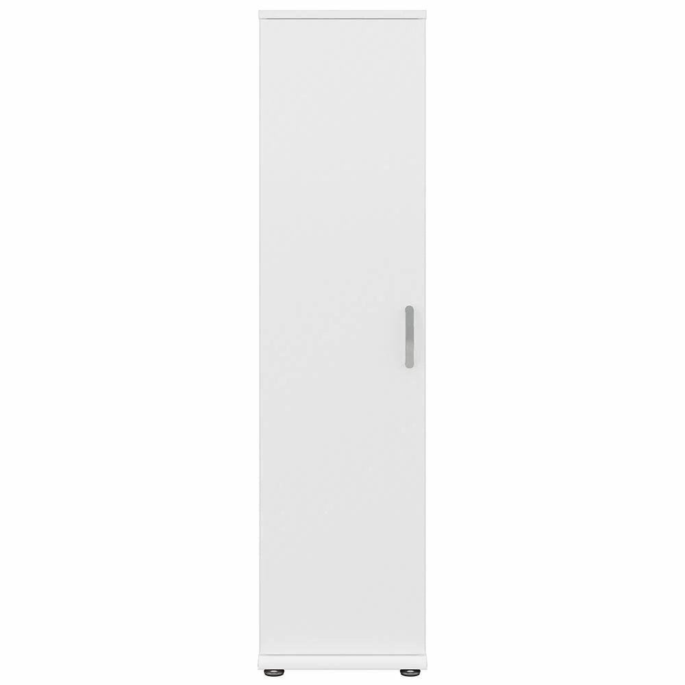 Universal Tall Narrow Storage Cabinet in Platinum Gray - Engineered Wood