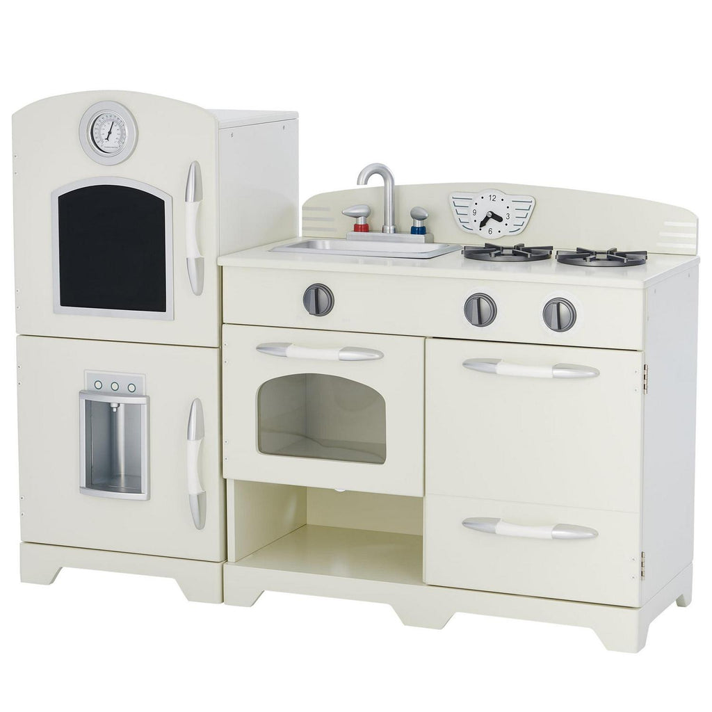 Teamson Kids Little Chef Fairfield Wooden Play Kitchen. Off-White