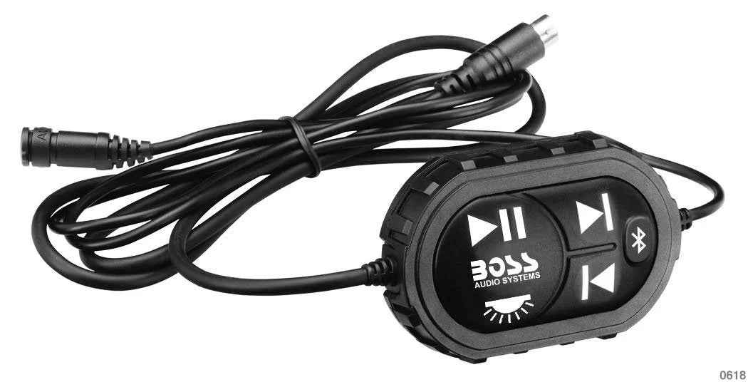 Boss Audio 8-Inch 700-Watt All-Terrain Marine Audio Sound System & LED Light Bar