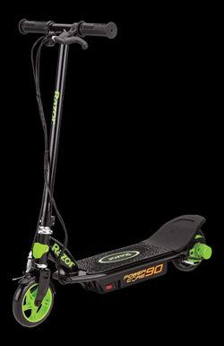 Razor Power Core E90 Green Electric Kids Toy Scooter. Certified Refurbished. Age 8+