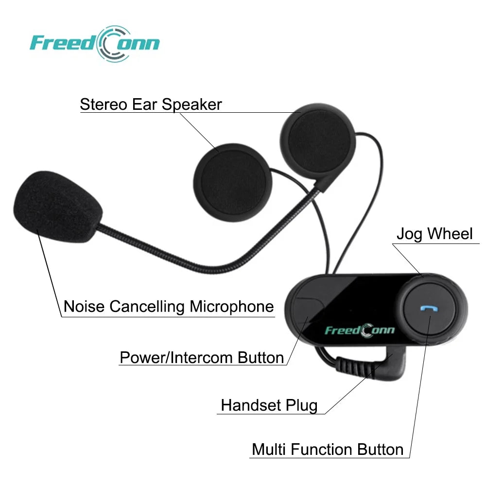 1Storm Motorcycle Modular Full Face Flip up Dual Visor Helmet + Spoiler + Motorcycle Bluetooth Headset: HJK316 Mechanic Red