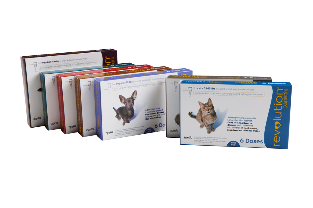 Revolution Topical Solution for Cats, 5.1-15 lbs, (Blue Box)