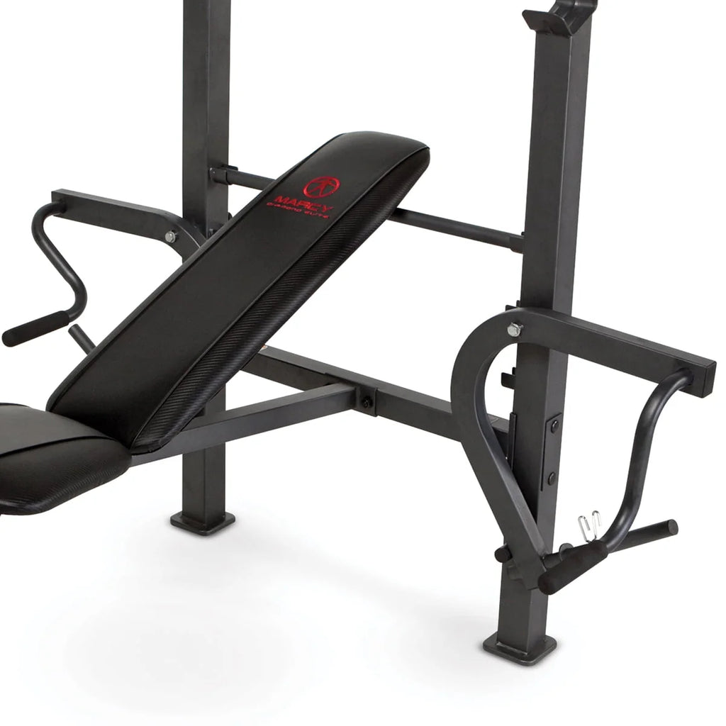 Marcy Adjustable Standard Weight Bench with Butterfly MD-389