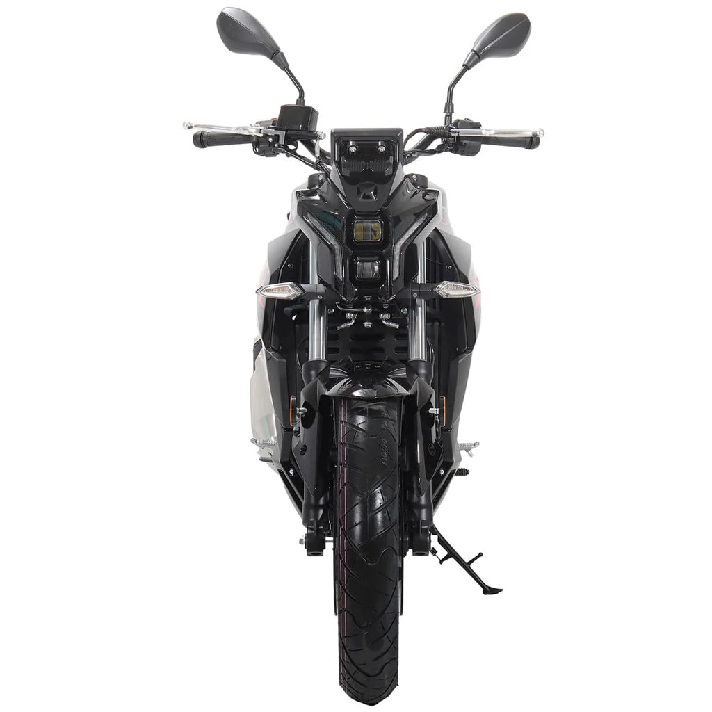 X-Pro Python 250 Electronic Fuel Injection Gas Motorcycle with Manual Transmission, Electric Start! 17" Wheels! Assembled In Crate!