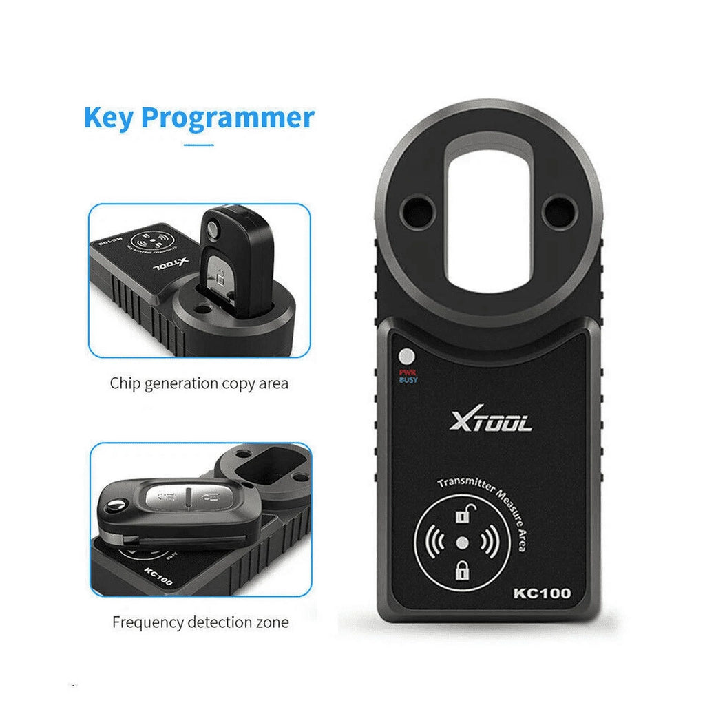 XTOOL KC100 Automotive Key Fob Programmer Tool Toyota Lexus Works with X100 PAD3 OBD2 Scanner
