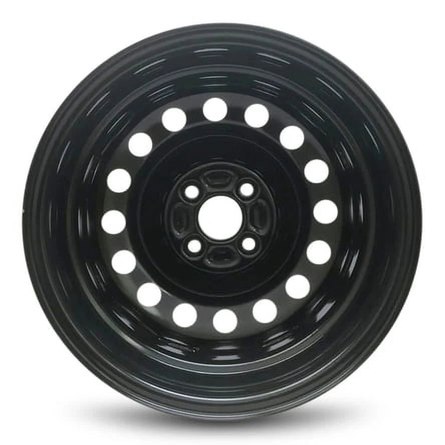Wheel Rim for 2012-2017 Kia Rio 15 in Black Steel Rim Direct Fit