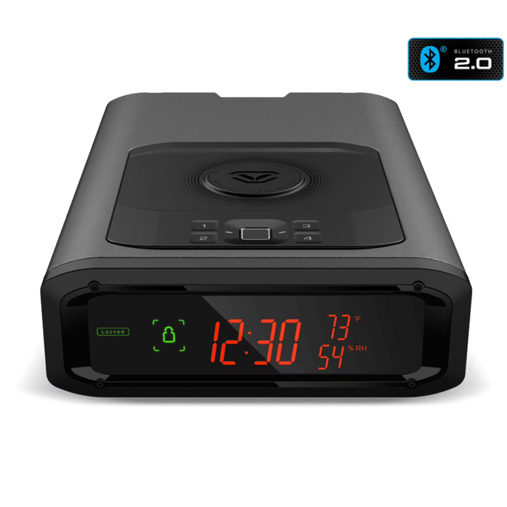 Vaultek? DS2i Smart Station Full-Size Modern Quick Access Safe with Biometric Scanner, Rugged Construction, Auto-Open Drawer, Mountable, Anti-Theft Protection, & Wireless Charging Pad